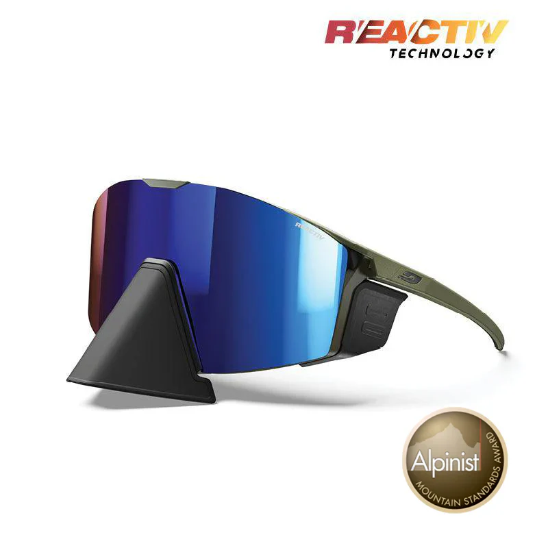 Julbo Edge Cover Army/Black With REACTIV 2-4 Lens