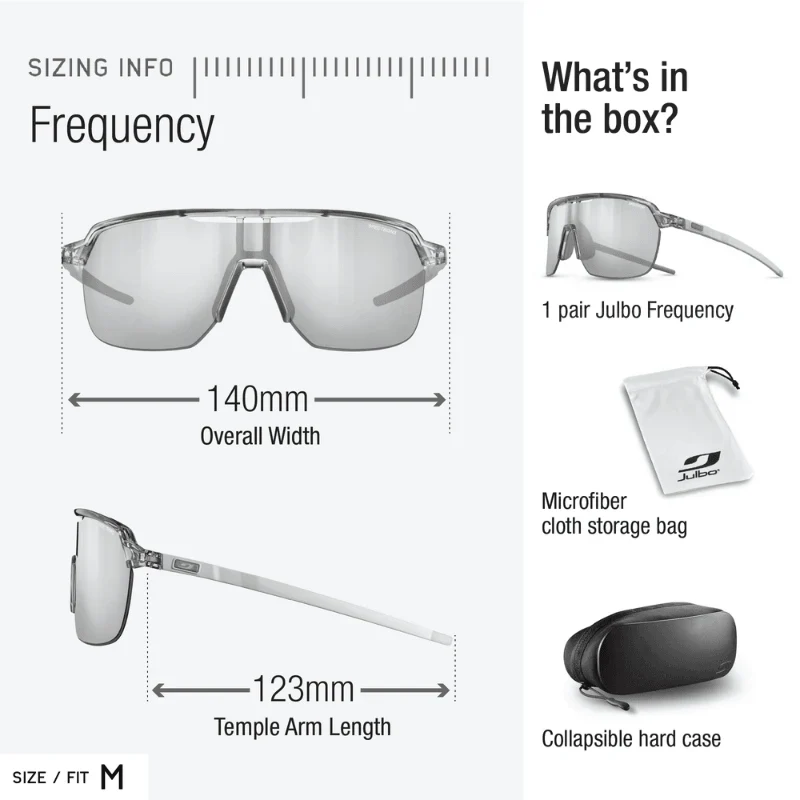 Julbo Frequency Translucent Blue/Black With REACTIV 0-3 High Contrast Lens - Image 5
