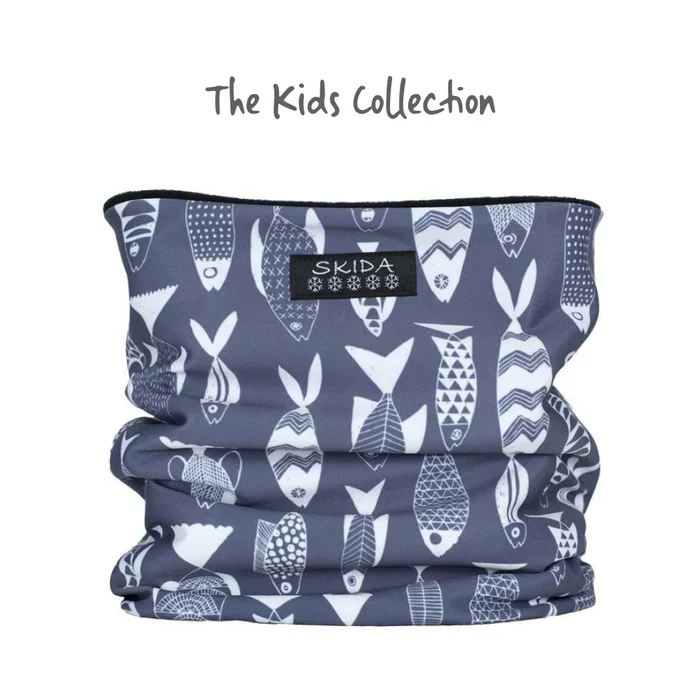Skida Alpine Neckwarmer Kids Fishy Fish