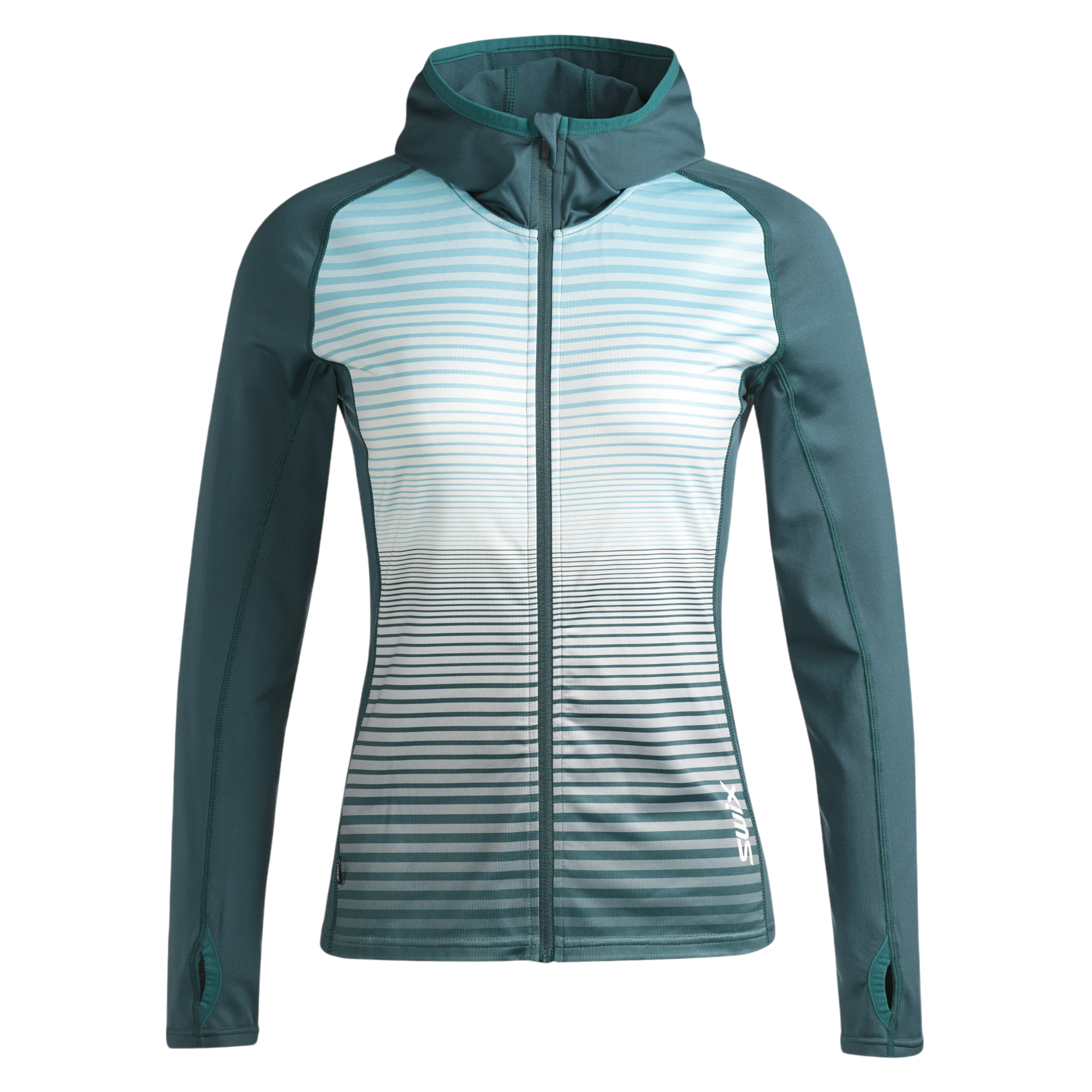 Swix Women's Tista Full Zip Hood Midlayer - Image 4