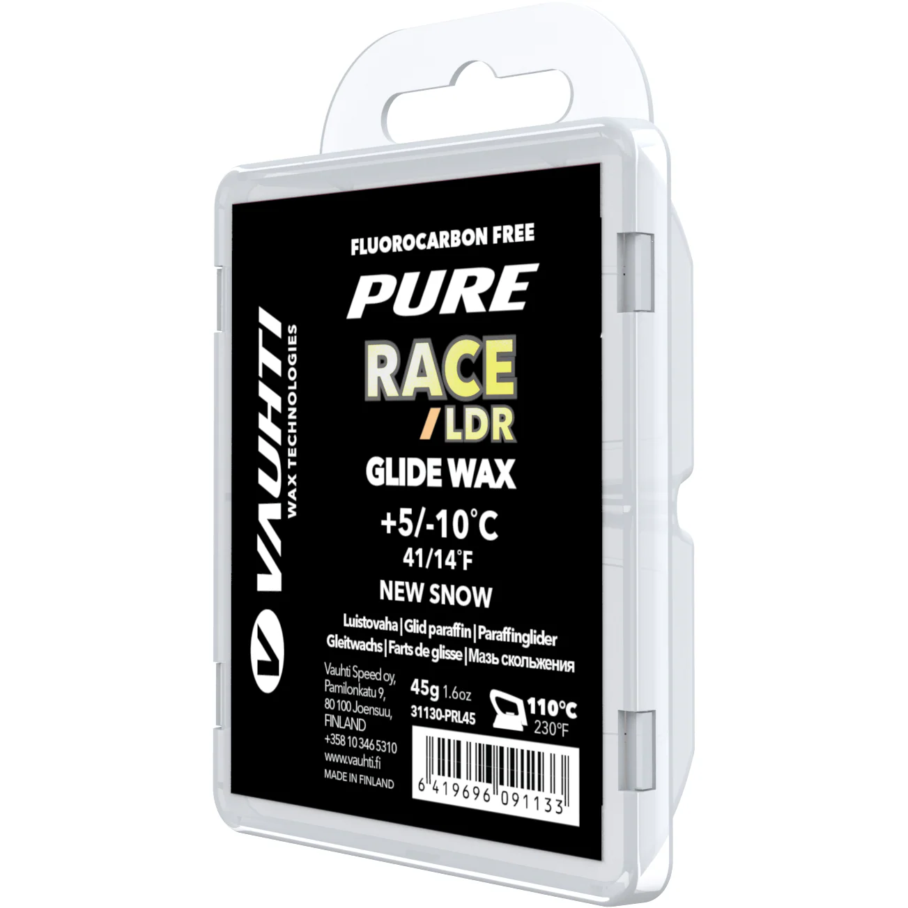 Vauhti Pure Race New Snow LDR Block 45g